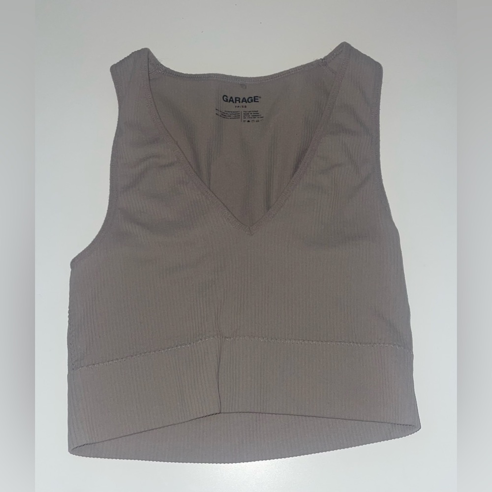 Cropped tank top